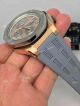 Swiss Replica Audemars Piguet Watch Rose Gold Case Gray Rubber  (4)_th.jpg